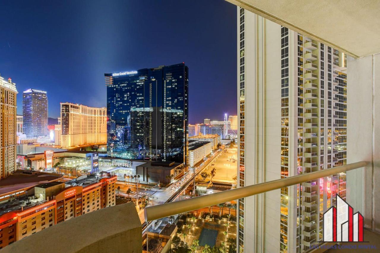 Mgm Signature-22-707 F1 Track & Strip View Balcony Лас-Вегас Экстерьер фото