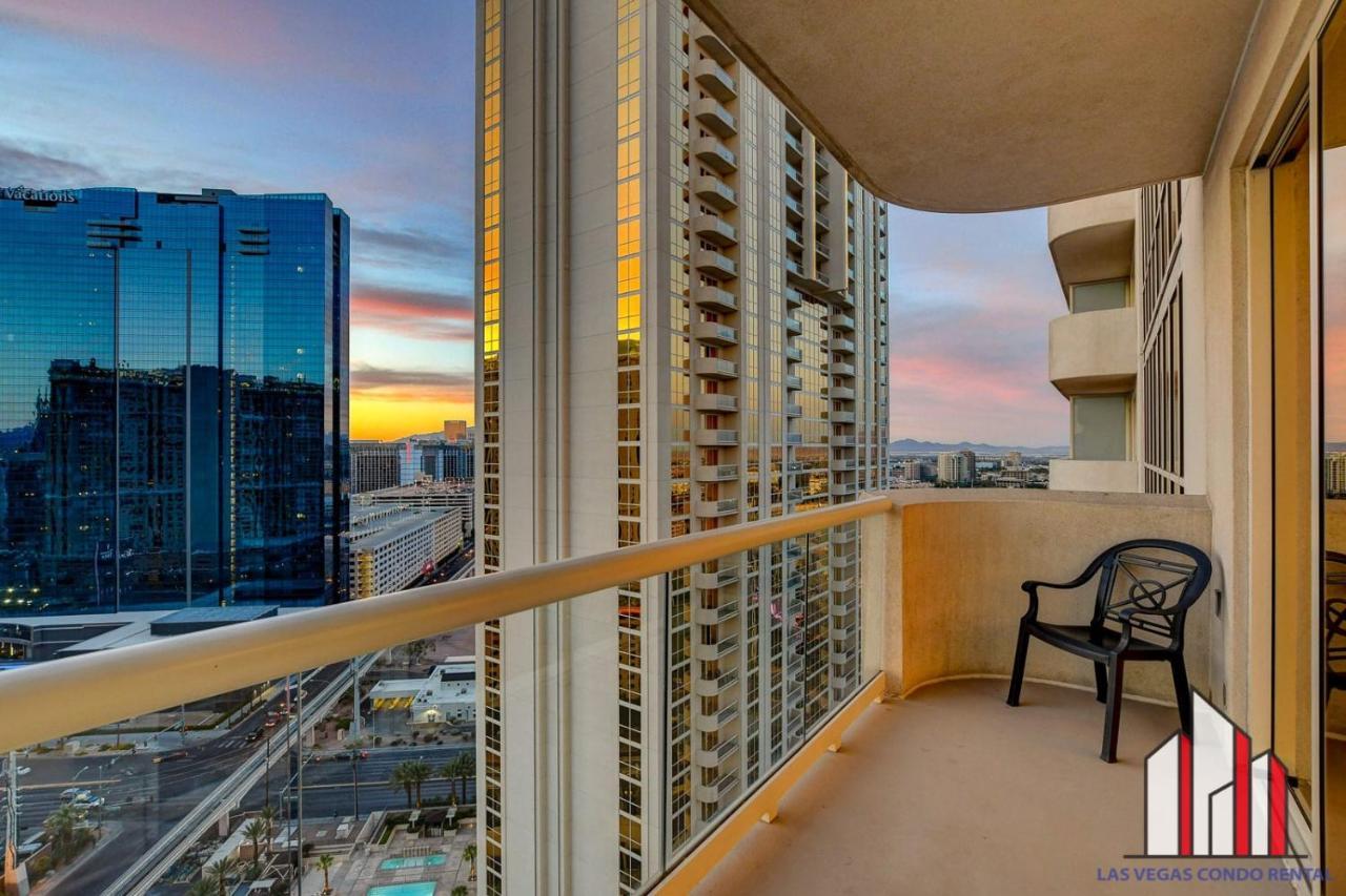 Mgm Signature-22-707 F1 Track & Strip View Balcony Лас-Вегас Экстерьер фото