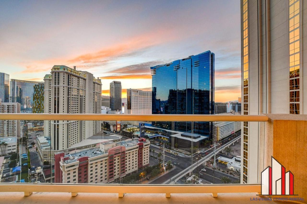 Mgm Signature-22-707 F1 Track & Strip View Balcony Лас-Вегас Экстерьер фото